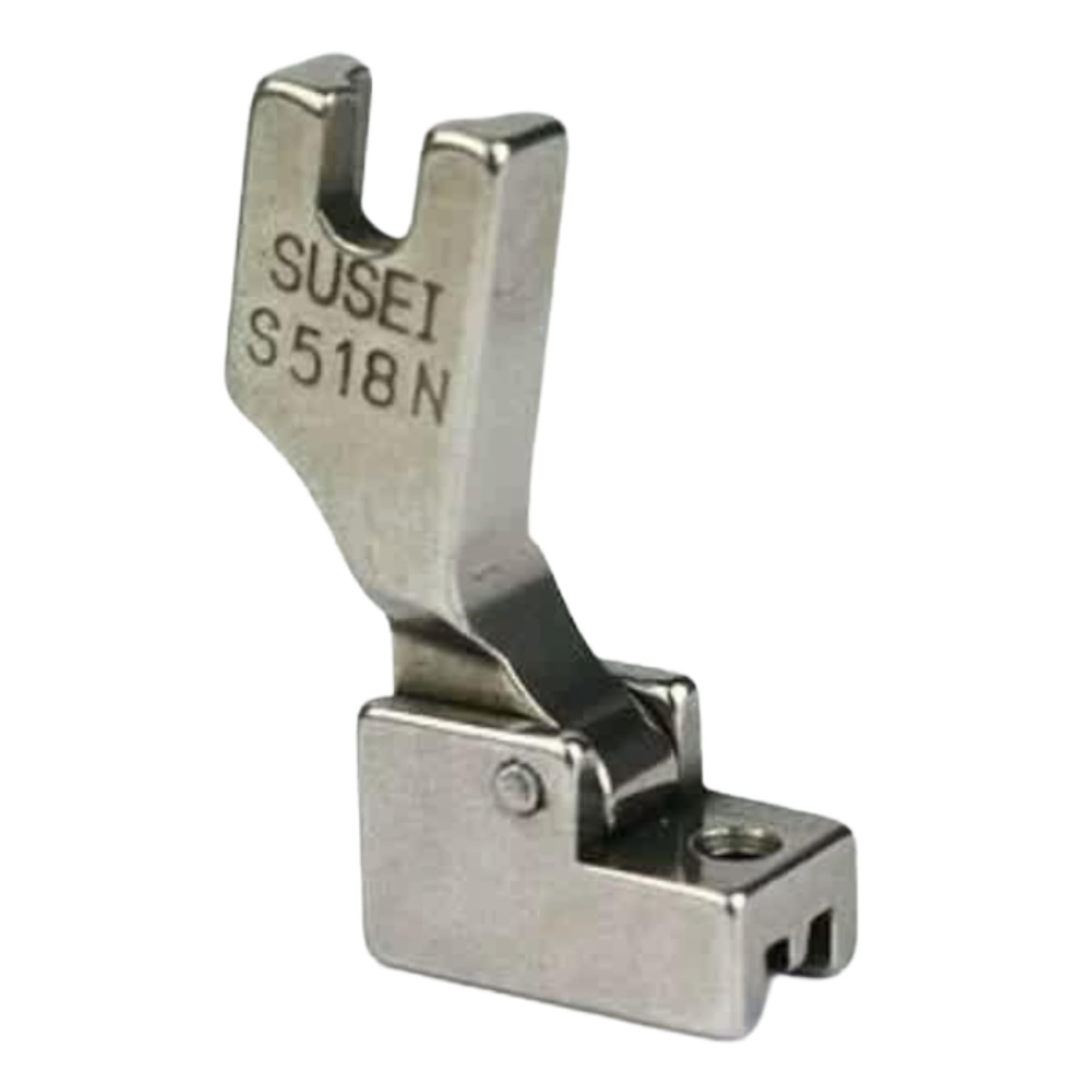 SSS S518N High-Shank Invisible Zipper Presser Foot – Heavy-Duty Dual-Groove Foot for Precise Concealed Zipper Stitching on Industrial Sewing Machines-image-25