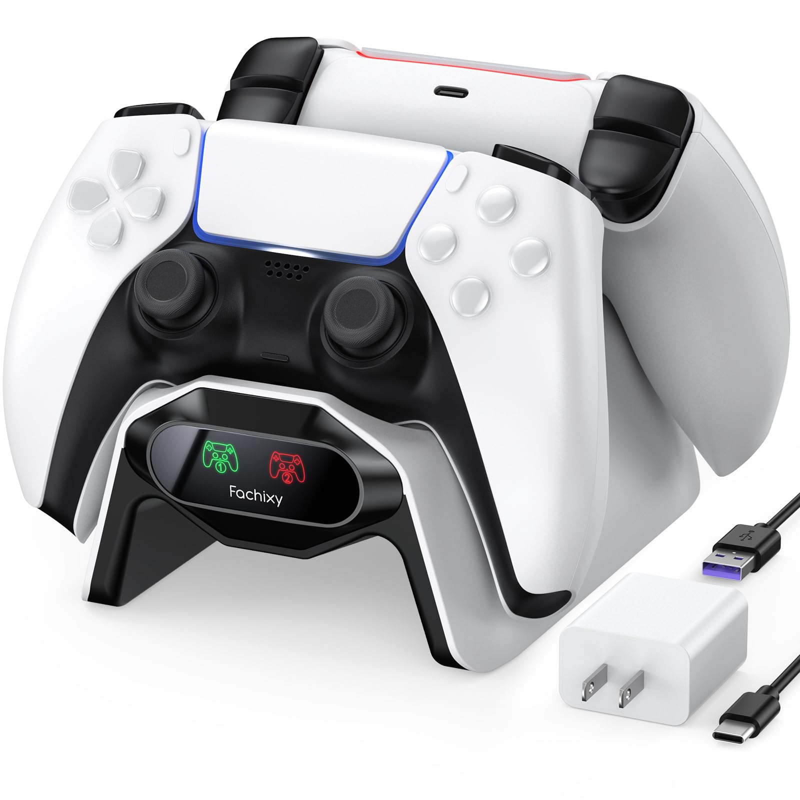 Amazon.com: Fachixy PS5 Controller Charger, with 2-Hour Fast Amazon.com: Fachixy PS5 Controller Charger, with 2-Hour Fast
