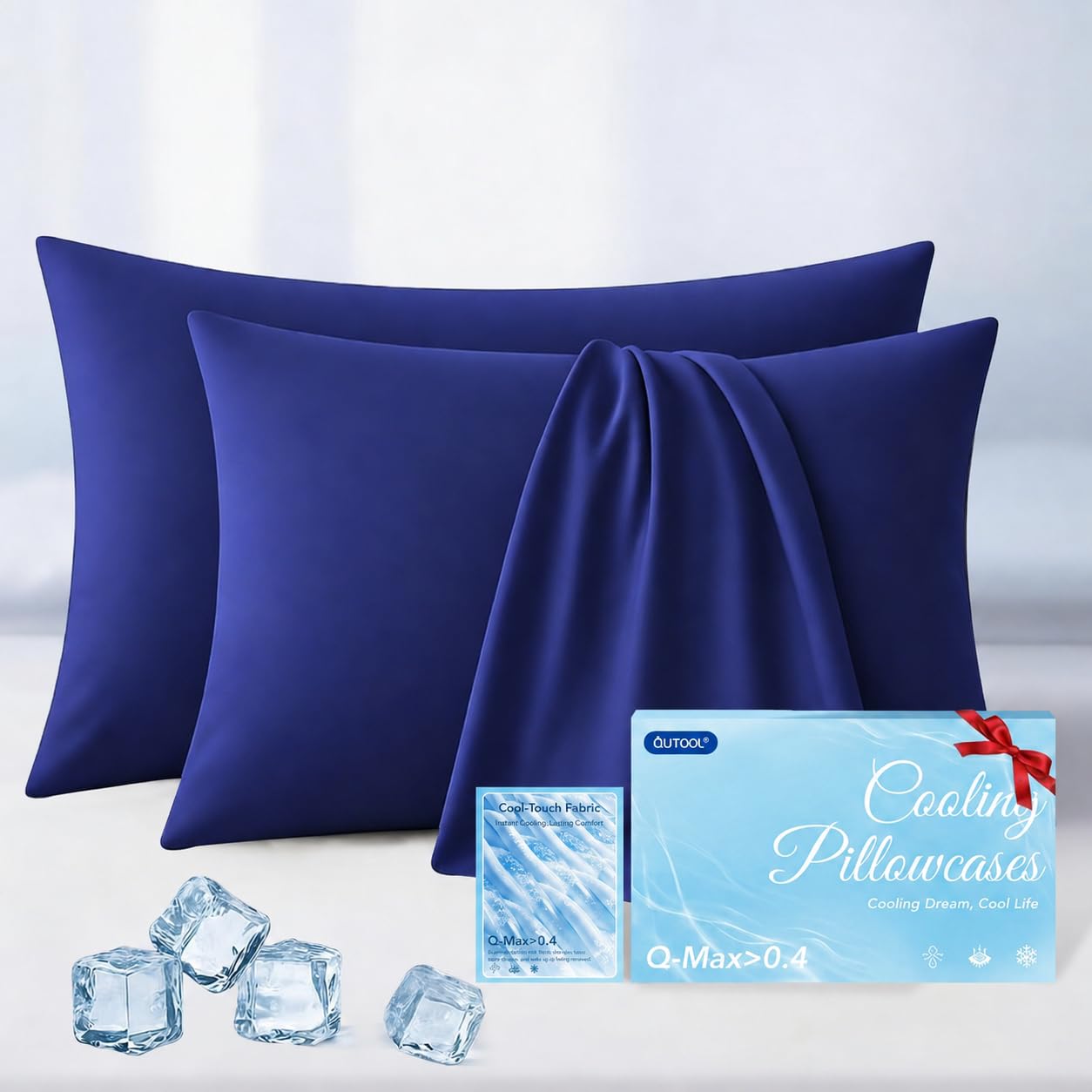 QUTOOL Premium Cooling Pillowcases