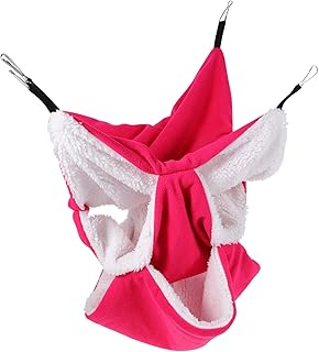 CIYODO Animal De Estimação Ninho De Algodão Quente Pendurado Cama De Hamster Rede De Hamster Confortável Rede De Descanso Cama De Porquinho Da Índia Cama De Hamster De Inverno Delicado