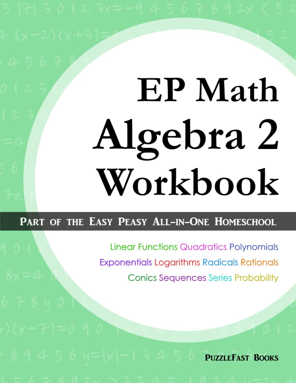 EP Math Algebra 2 Workbook