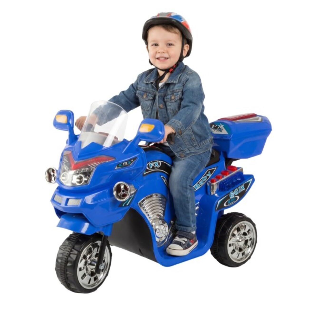 Amazon.com: Ride on Toy, 3 Wheel Motorcycle Trike for Kids by