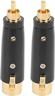 RCA Adapter Audio Jack Splitter Cable Headphone Splitter Headphone Jack Adapter Audio Headphone Splitter for Amplifier Guitar Mixer