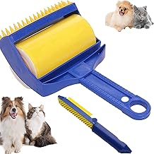 Stick It Roller, Stick It Pet Hair Remover, Stick It Lint Roller, Stick It! Handheld Set, Pet Hair Remover Sticky Lint Roller, Reusable Lint Rollers Washable Lint Roller for Pet Hair (1pcs)