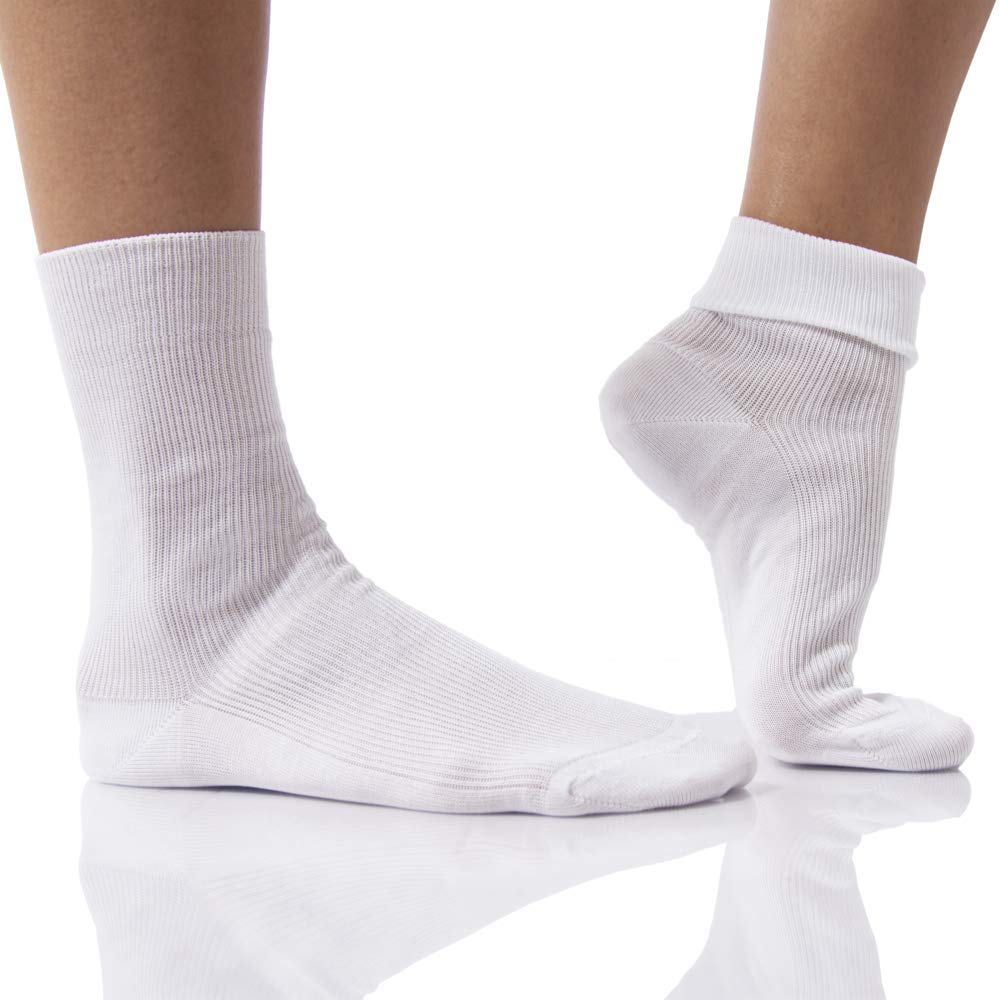 PETTI Artigiani Italiani Calzini Donna Senza Elastico Sanitari Per La Circolazione E Per Diabetici Calzini Senza Elastico Sanitari Per La Circolazione e Per Diabetici Donna (Pacco da 1)