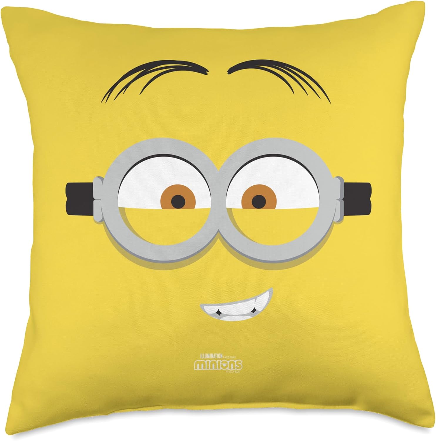 Minions Dave Big Face Halloween Costume Throw Pillow