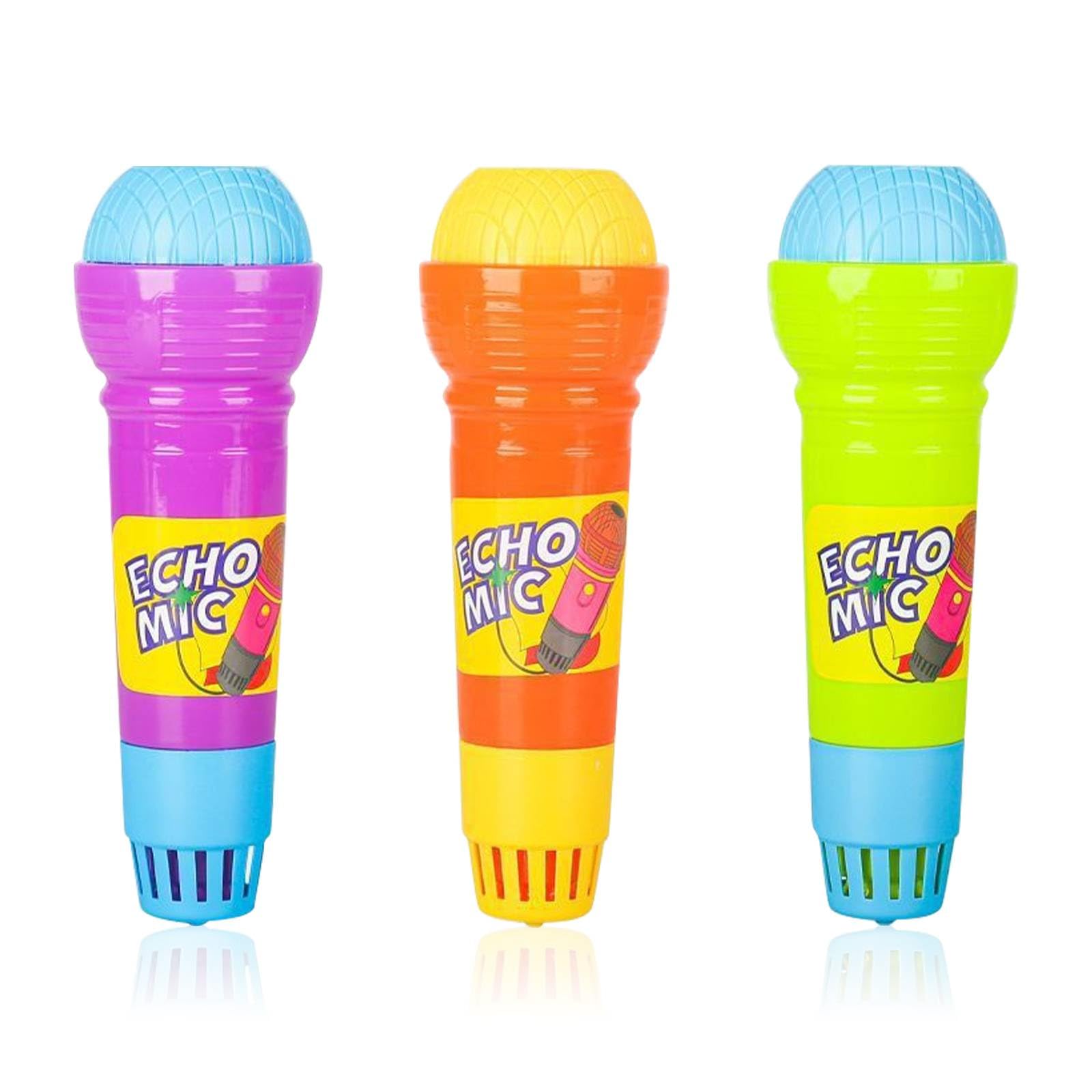 Henyall 2 Pcs Echo Microphone,Battery-Free Singing Toy Prop,Fun Voice Amplifier & Karaoke Toy for Children,Party Supply Accessory for Kids & Adults