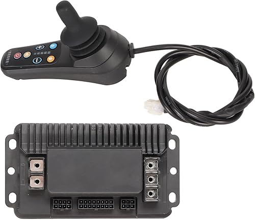 Miniatura 4 de Controlador de joystick para silla de ruedas eléctrica universal profesional con freno 24v dc velocidad ajustable silla de ruedas Joystick