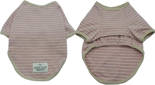 Miniatura 8 de Camisa para perro, ligera, elástica, suave, cómoda, transpirable, de algodón, para mascotas, cuidado seguro para perros y gatos pequeños y medianos,
