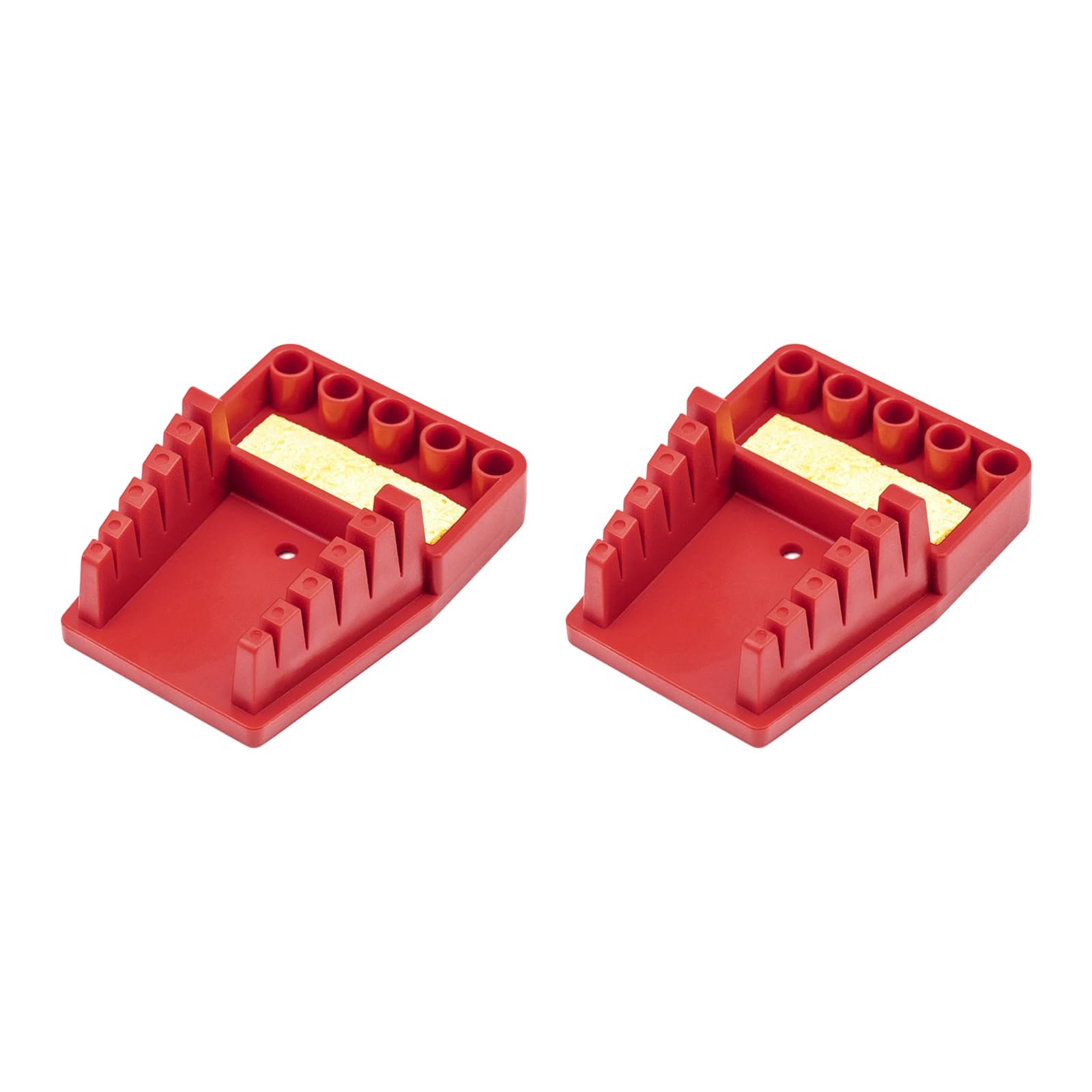 Rgybao 2Pc Soldering Tool Station Nonslip Base Soldering Cable Management Holder For Professional Technicians Hobbyists Abs Holder