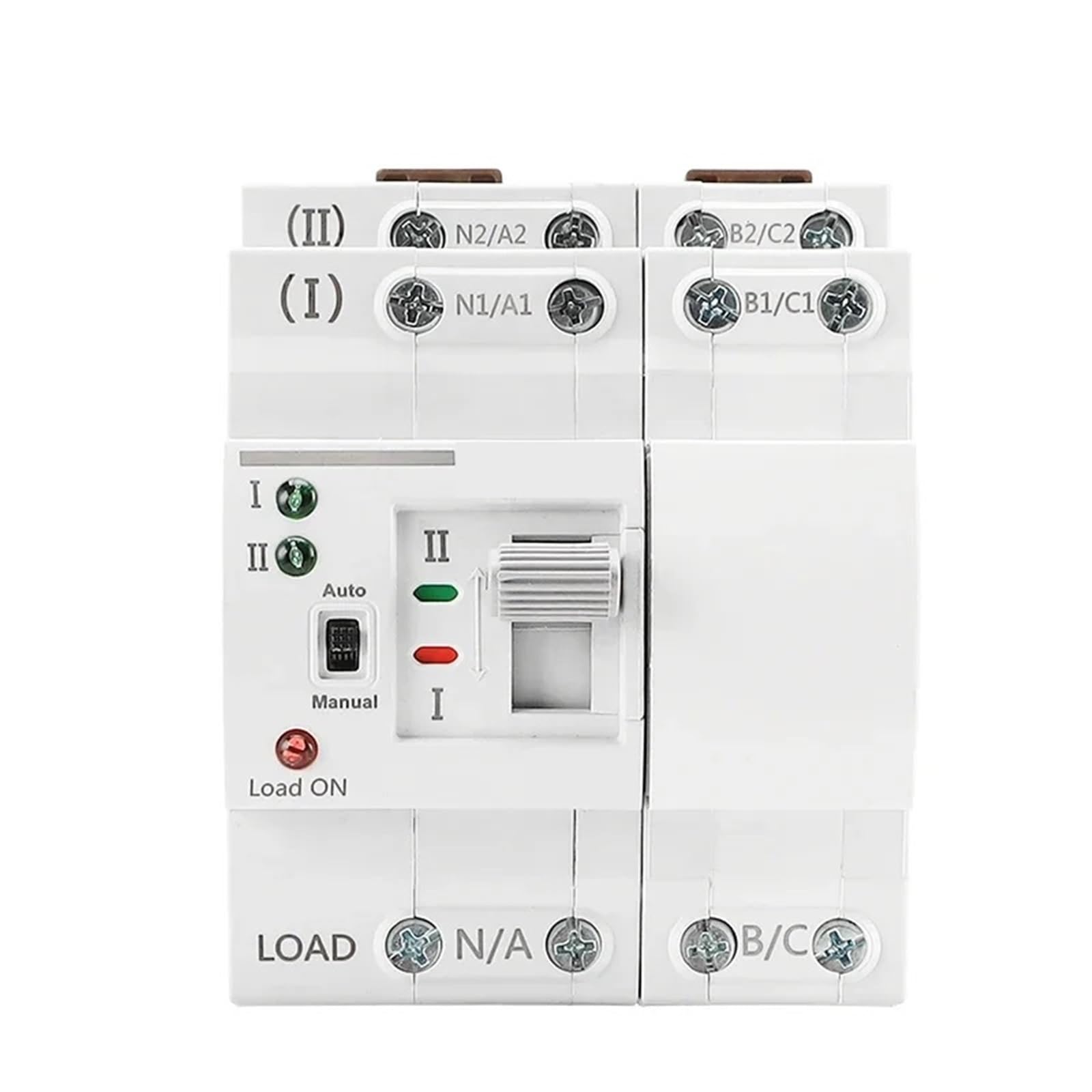 G2R ATS 110V 220V PC automatyczny przełącznik podwójnej mocy 25A 40A 63A domowy przełącznik transferu mocy 50/60Hz 1 sztuka (220V, G2R 2P 63A)