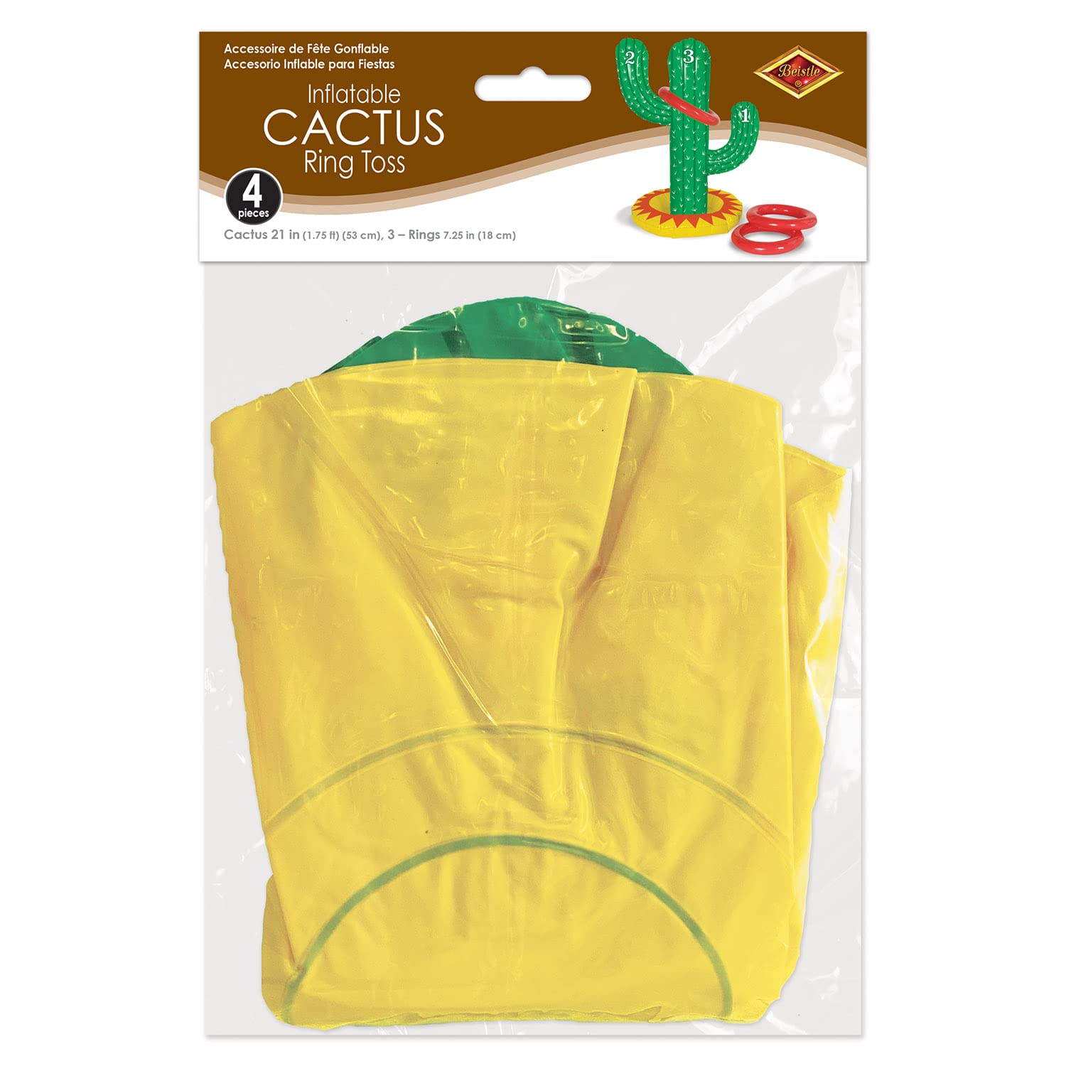 Customized Outdoor PVC Inflatable Cactus Ring Toss Game Fun Party Rental Equipme Customized Outdoor PVC Inflatable Cactus Ring Toss Game Fun Party Rental Equipme