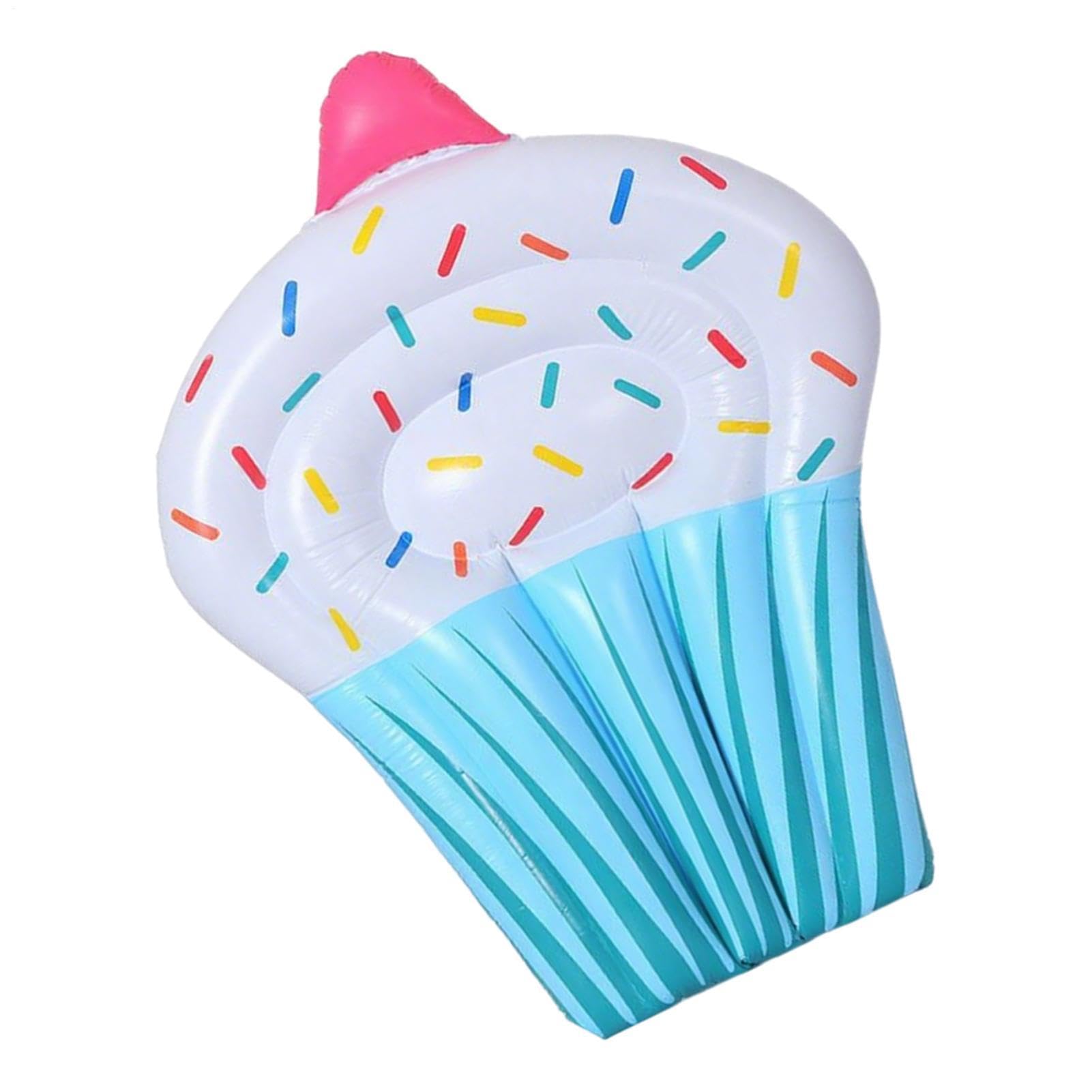 Galleggiante gonfiabile per piscina, tappetino a forma di torta, galleggiante gonfiabile per piscina, per adulti, per mare, prendere il sole, giardino, cortile, feste, fiume e attività all'aperto
