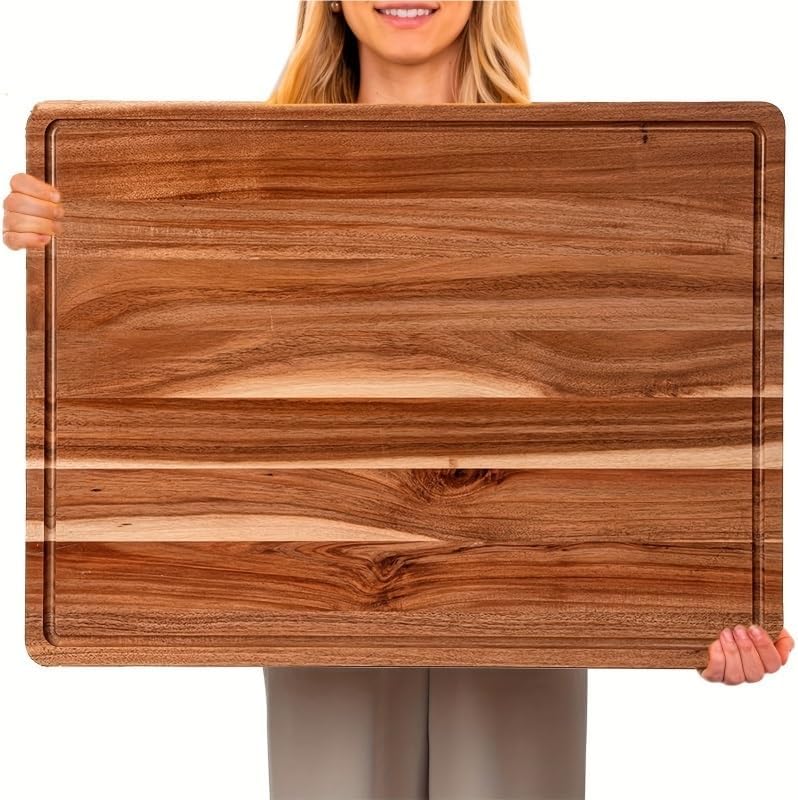 Kitchen Cutting Board for Home Restaurant or Hotel Solid Wood Square Shape