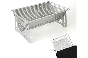 Foldable Charcoal Grill for Outdoor Camping