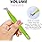 SIVOTE Lash Tweezers for Eyelash Extensions for Volume, Isolation & Classic Lashes, 3 Pack, Green