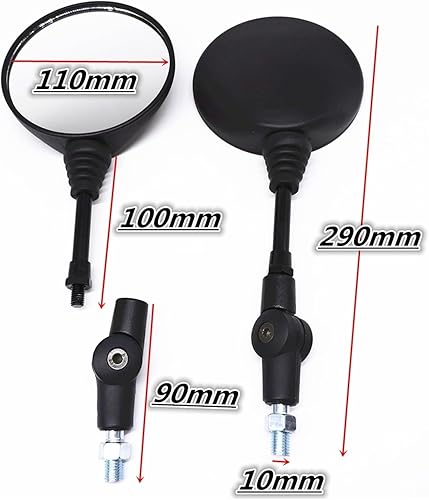 Miniatura 2 de Espejo retrovisor lateral ajustable para motocicleta BMW R1200GS R 1200 GS Adventure R 1200GS ADV 2006 2007 2008-2013