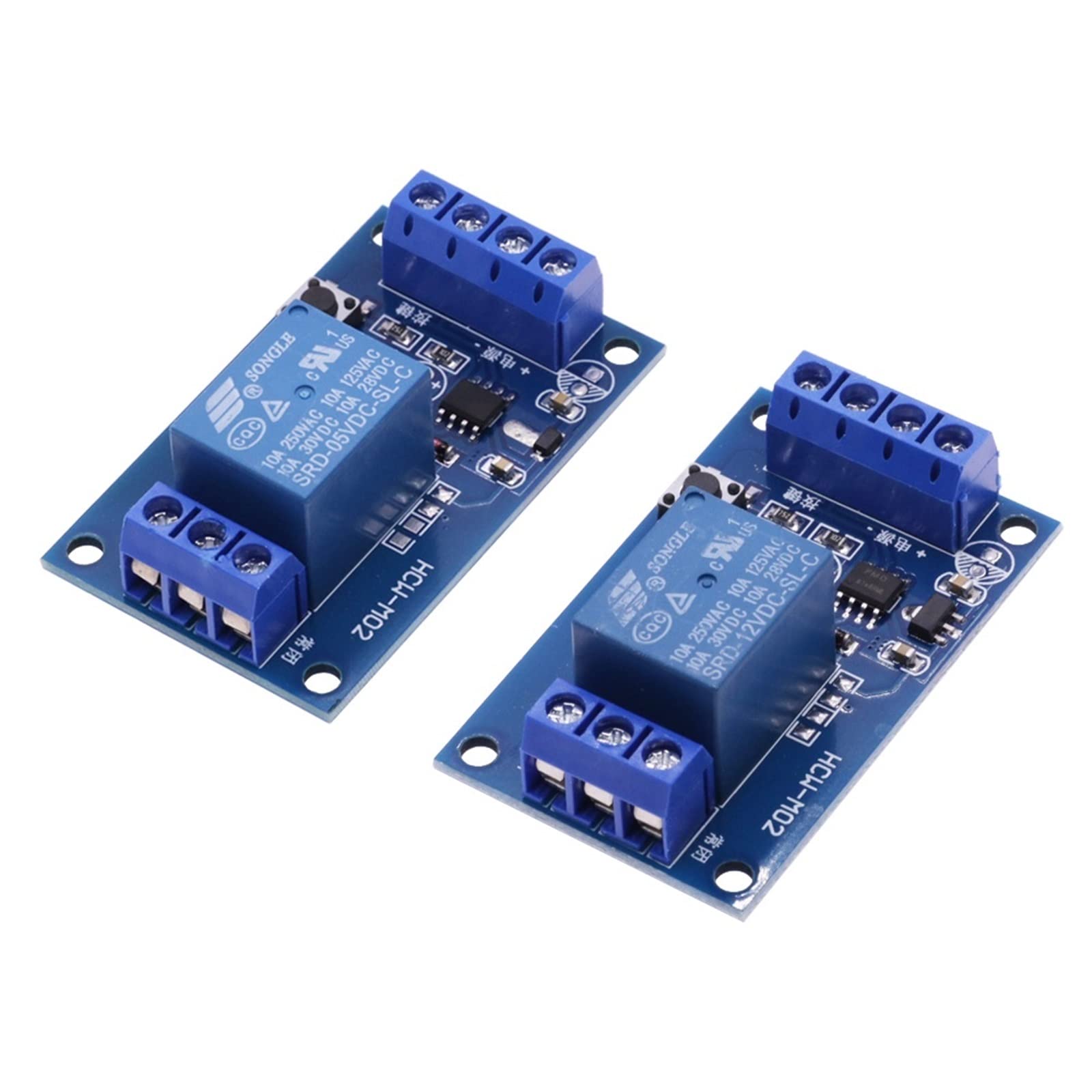 Modulo Modifica Auto Modulo Relè Bistabile 12V Autobloccante - 2 Pezzi