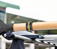 Vista 5 de LuBanSir Shovel Mount for Roof Rack, 12 Inches Adjustable Hook and Loop Mount Holder Straps for Cars Trucks Tractors Trailers (4 Pack)