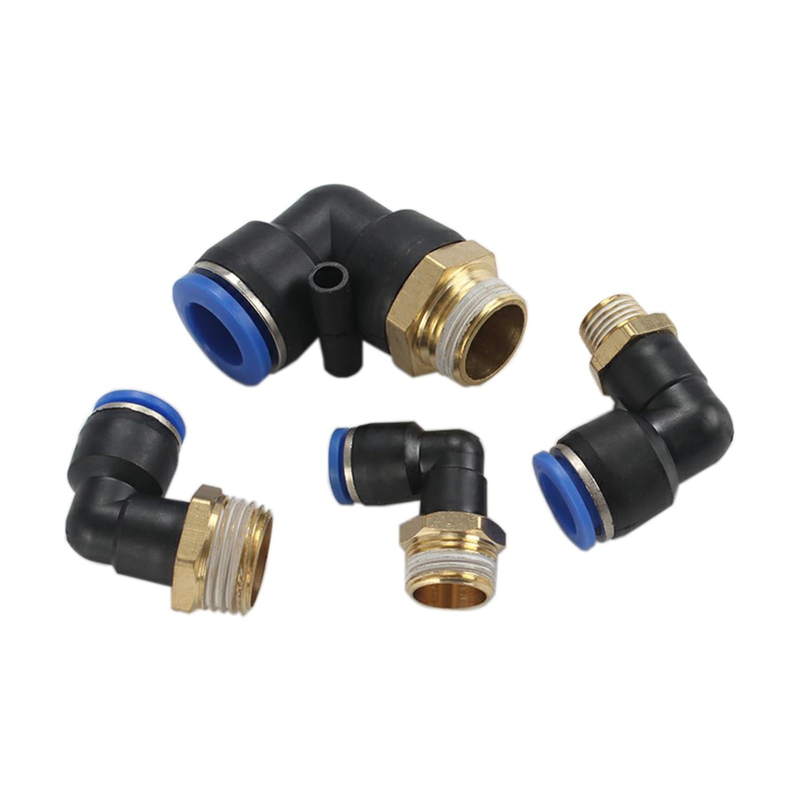 Pneumatic Tracheal Connector Connector Threaded Elbow Pl8-02/4-M5/6-01/10-03(PL12-01)