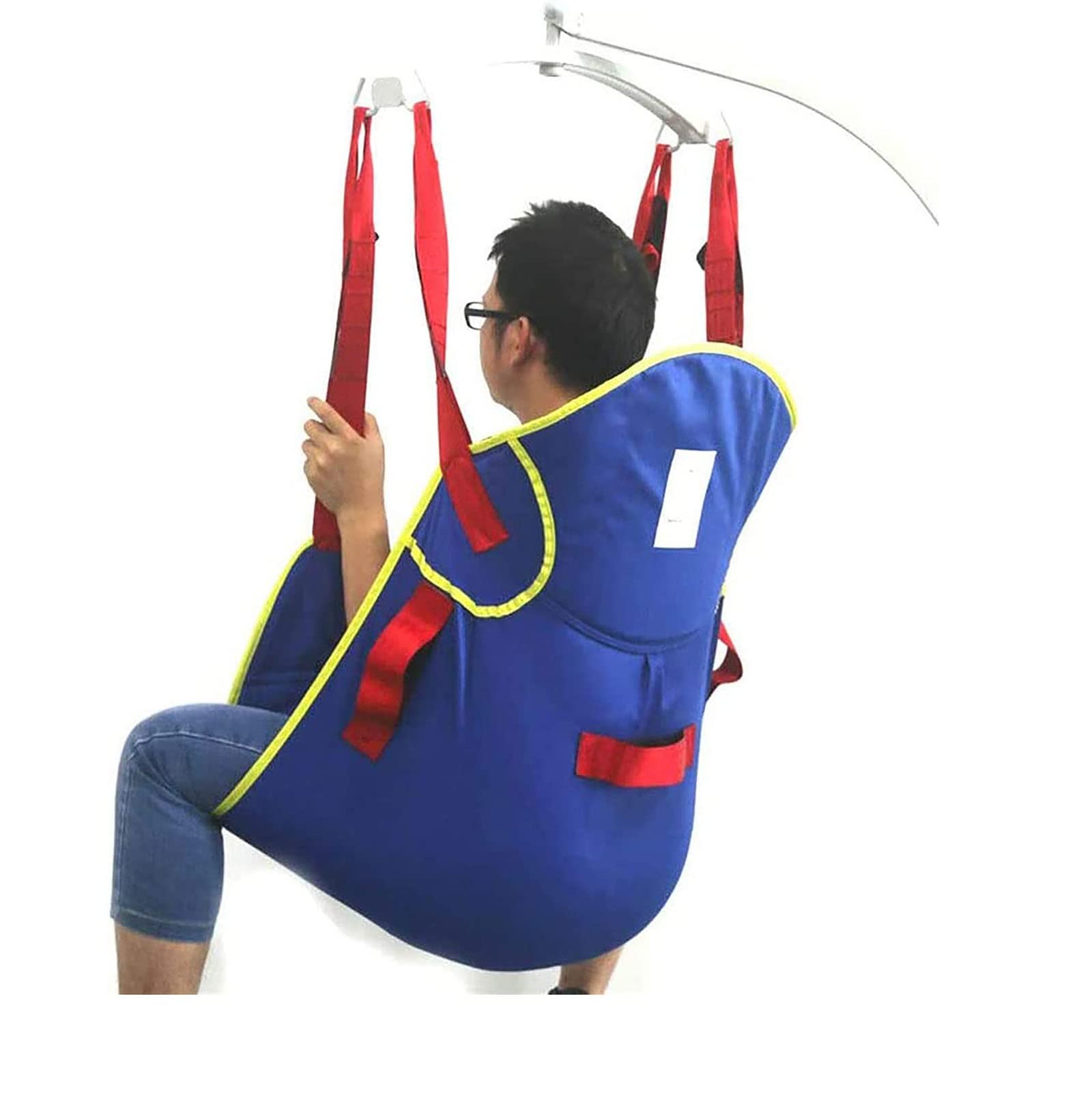 CEEBUS ArnéS ElevacióN Paciente Cuerpo Completo Hamaca de Transferencia al baño para Ancianos, bariátricos y discapacitados de Uso doméstico (Size : L)