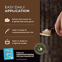 Vista 184 de Gya Labs - Aceite esencial de vainilla oleorresina para aliviar el estrés, relajación, sueño, aceite de vainilla francesa dulce para mayor