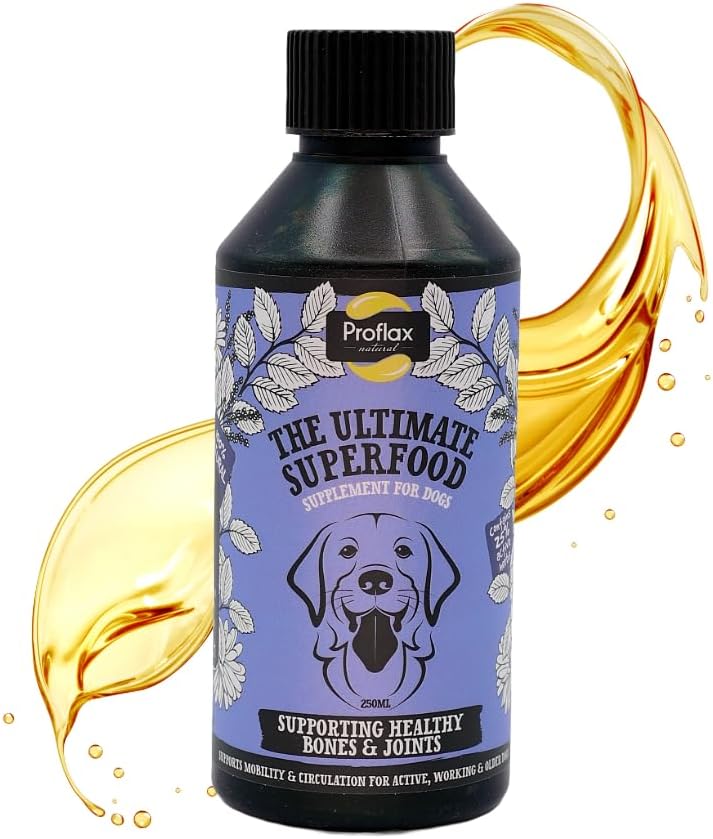 Proflax Bone & Joint Mobility Support for Dogs – Natural Joint Care for Stiffness, Flexibility & Movement - 250ml