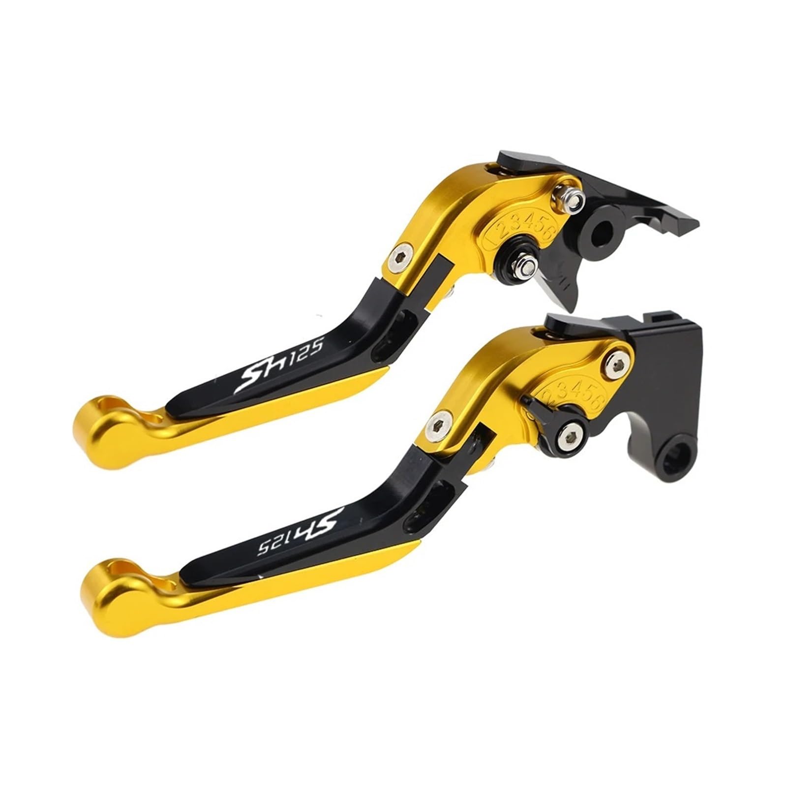 Yxbswbjd 23 Aluminum Brake Clutch Lever For Sh125i Motorcycle Folding Extendable