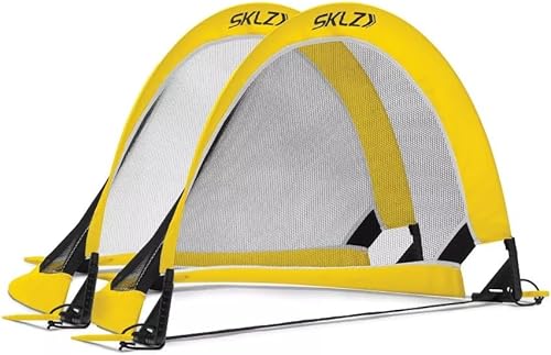 Miniatura 4 de SKLZ Playmaker - Juego de portería desplegable portátil para entrenamiento y juegos de recolección (incluye 2 goles)