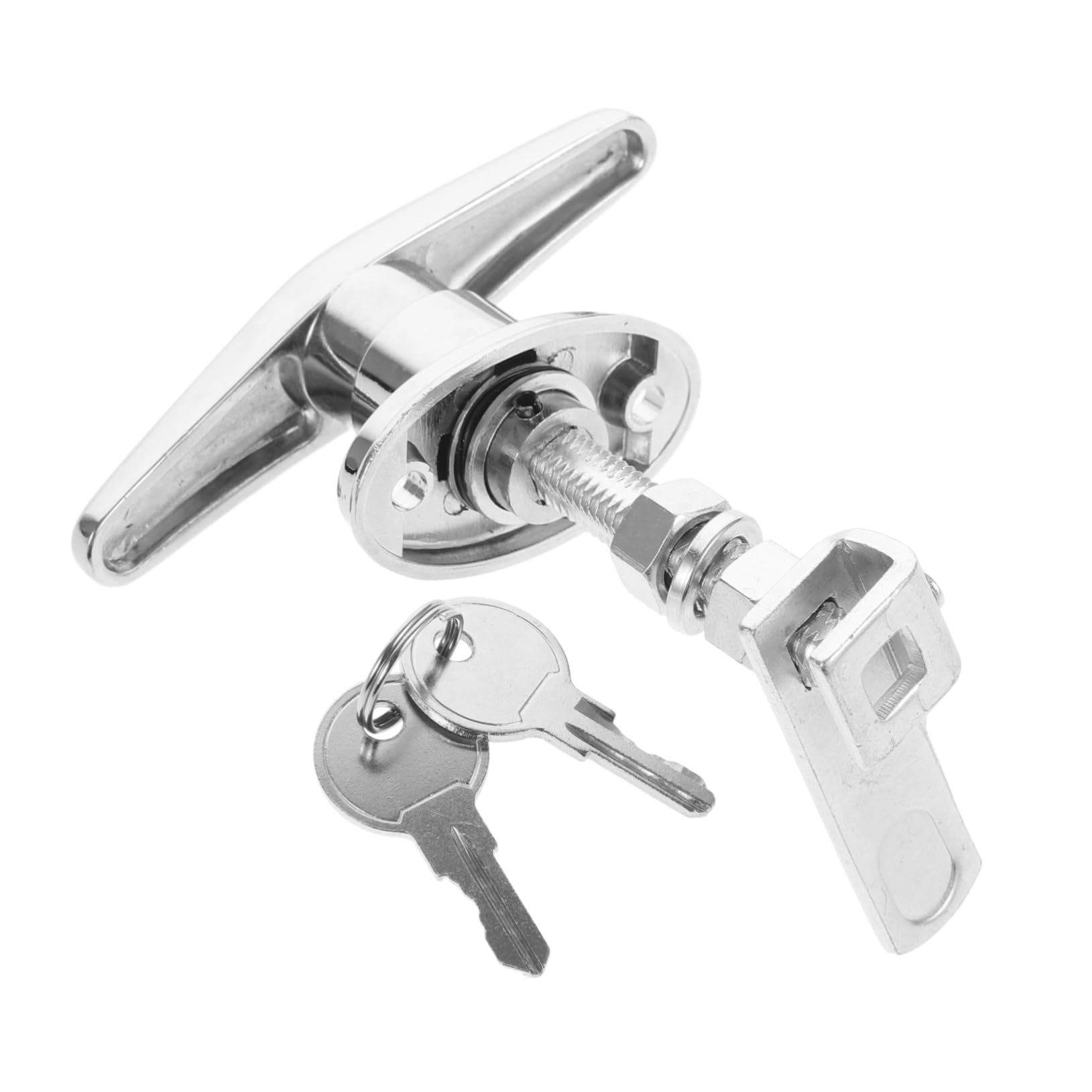 Homoyoyo 3 Ensembles De Serrures De Poignée De Porte D'Armoire Électrique Serrures De Porte D'Armoire De Boîte Aux Lettres Avec Clés Pour Tiroirs D'Armoire