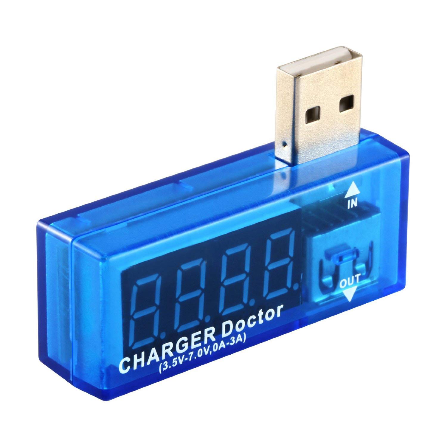 Gadget Hero's USB Charger Doctor, Current Voltage Meter with Display.-picture-28