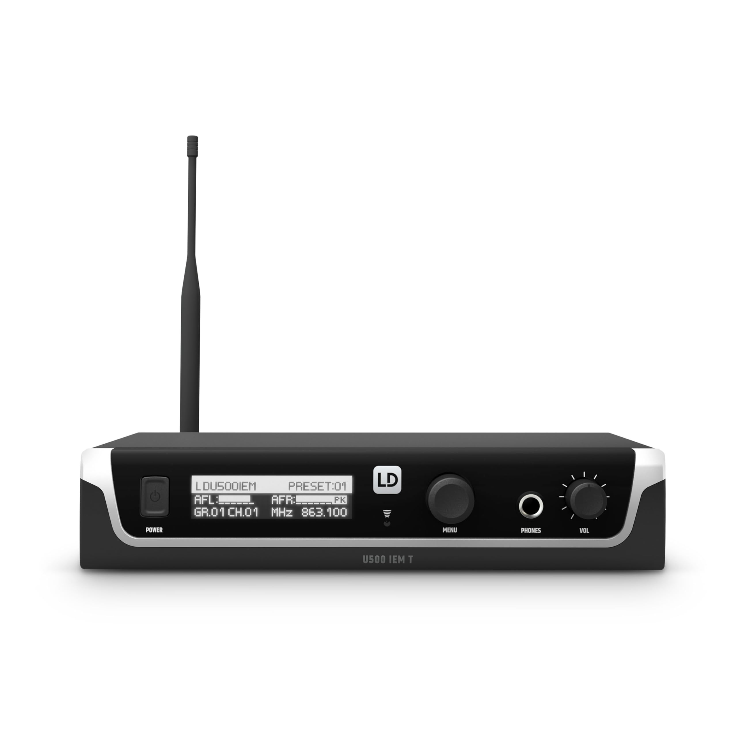 LD Systems U508 IEM - Sistema di monitoraggio in-ear - 863-865 MHz + 823-832 MHz