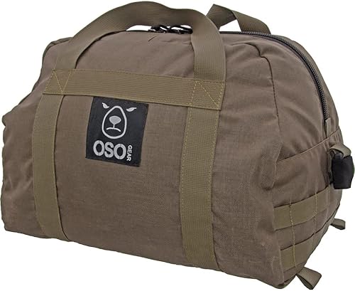 Miniatura 2 de Bolsa de lona Tactical Gear, Verde (Ranger Green), Bolsa para equipo de transporte en un solo lugar chaleco completo, zapatos, casco, hip pael,