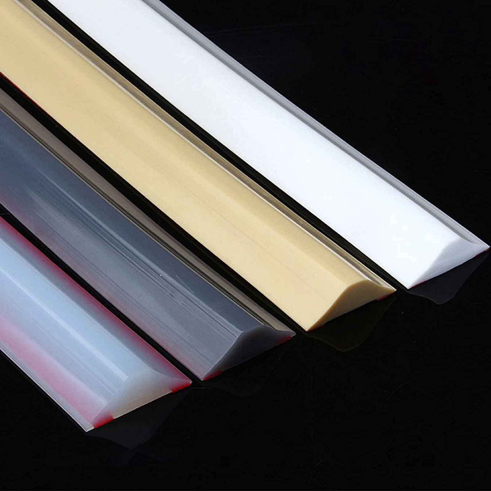 MSHK Silicone Wet Room Bathroom Floor Seal Shower Threshold Dam Shower Barrier And Retention System, Foldable Shower Threshold Dam, Flexible Waterproof Tape,Clear,3M