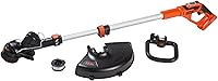 BLACK+DECKER LST136B 40V MAX Cordless String Trimmer/Edger, 13" Weed Wacker with PowerDrive Transmission & AFS (Battery Separate)