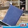 LOLA Microfiber Terry & Nylon Net Sponge Scrubber Pad, Non Scratch 2-Way Cleaning, Gently Scrubs & Wipes Clean, 1 Count #4