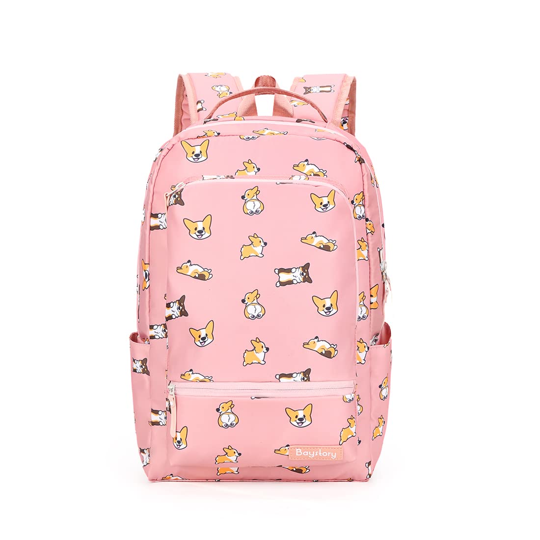 Lindas mochilas de perro Corgi para niñas y niños, mochila escolar para mujeres, hombres y adolescentes