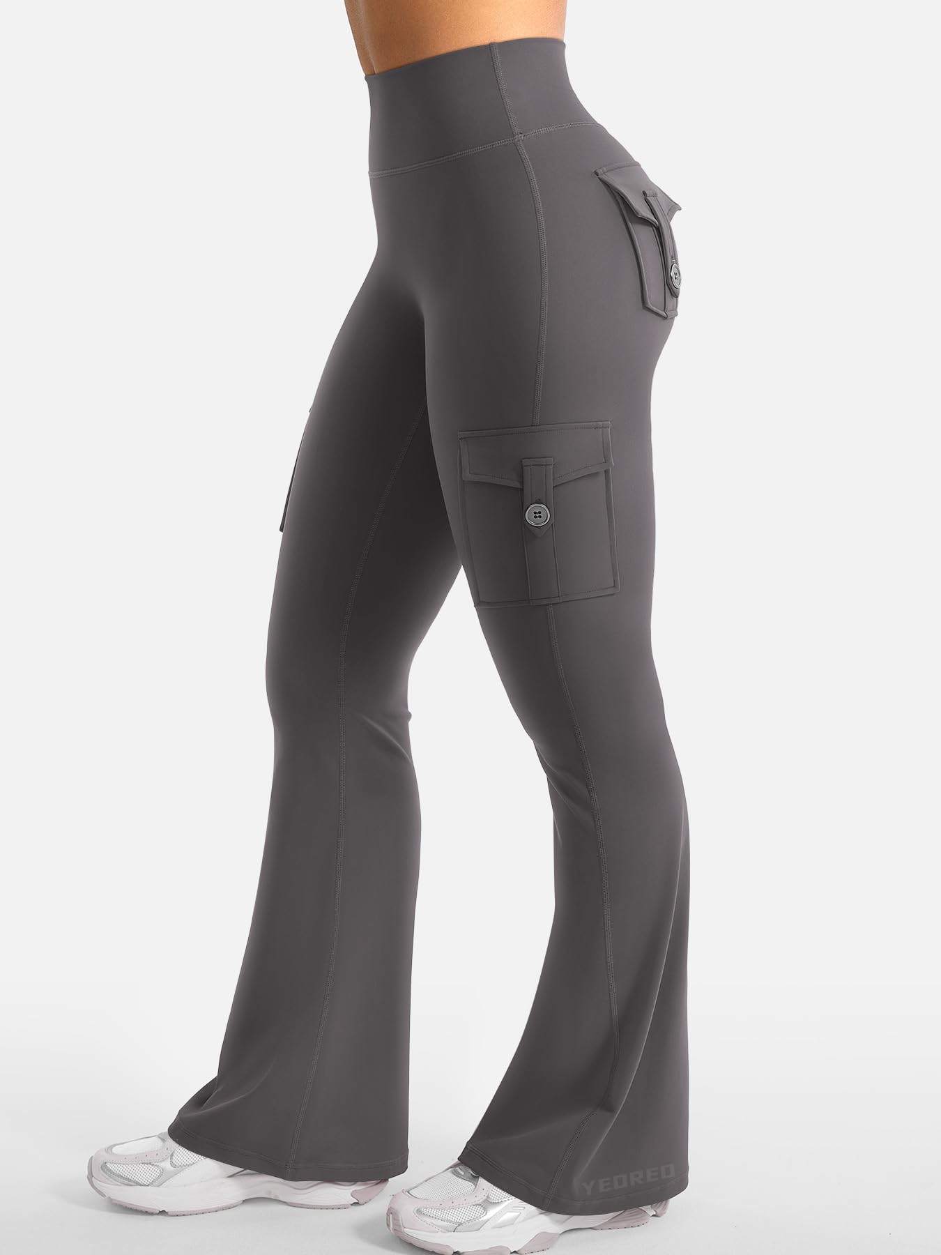YEOREO CoreFlex - Mallas invisibles para mujer con 4 bolsillos | High Waist,Schlaghosen,Workout,Seamless,Push Up,blickdicht,Yoga,Gym Legging,Butt,Sport