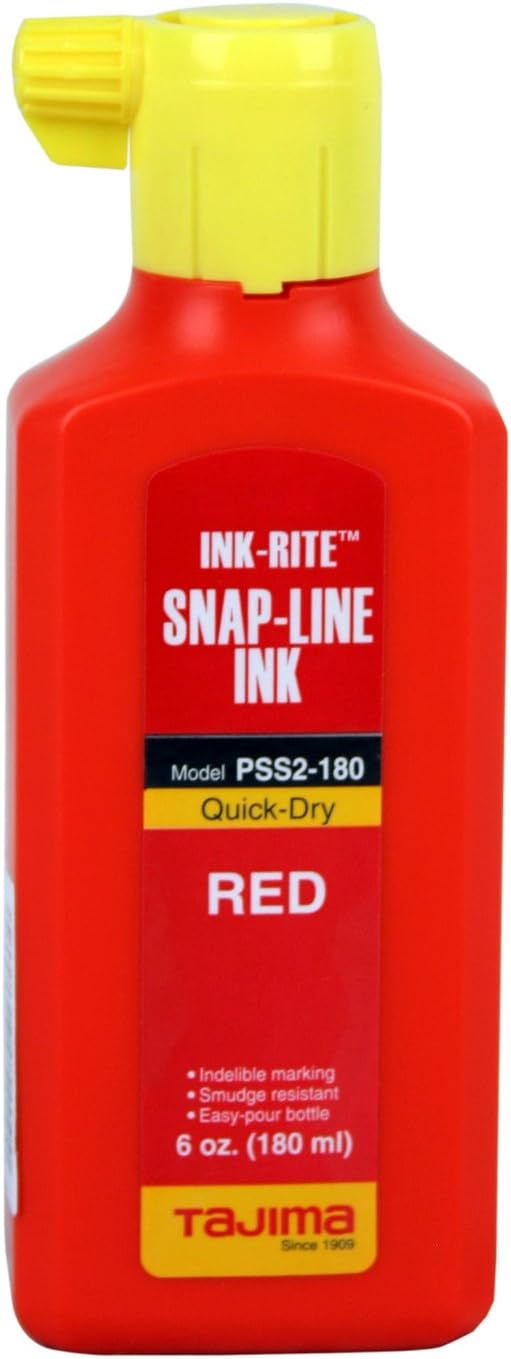 TajimaPSS2-180 INK-RITE Quick Dry Red Ink