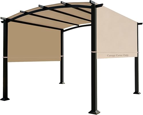 NOVINO Pergola Canopy Replacement Pergola Cover for Shade an