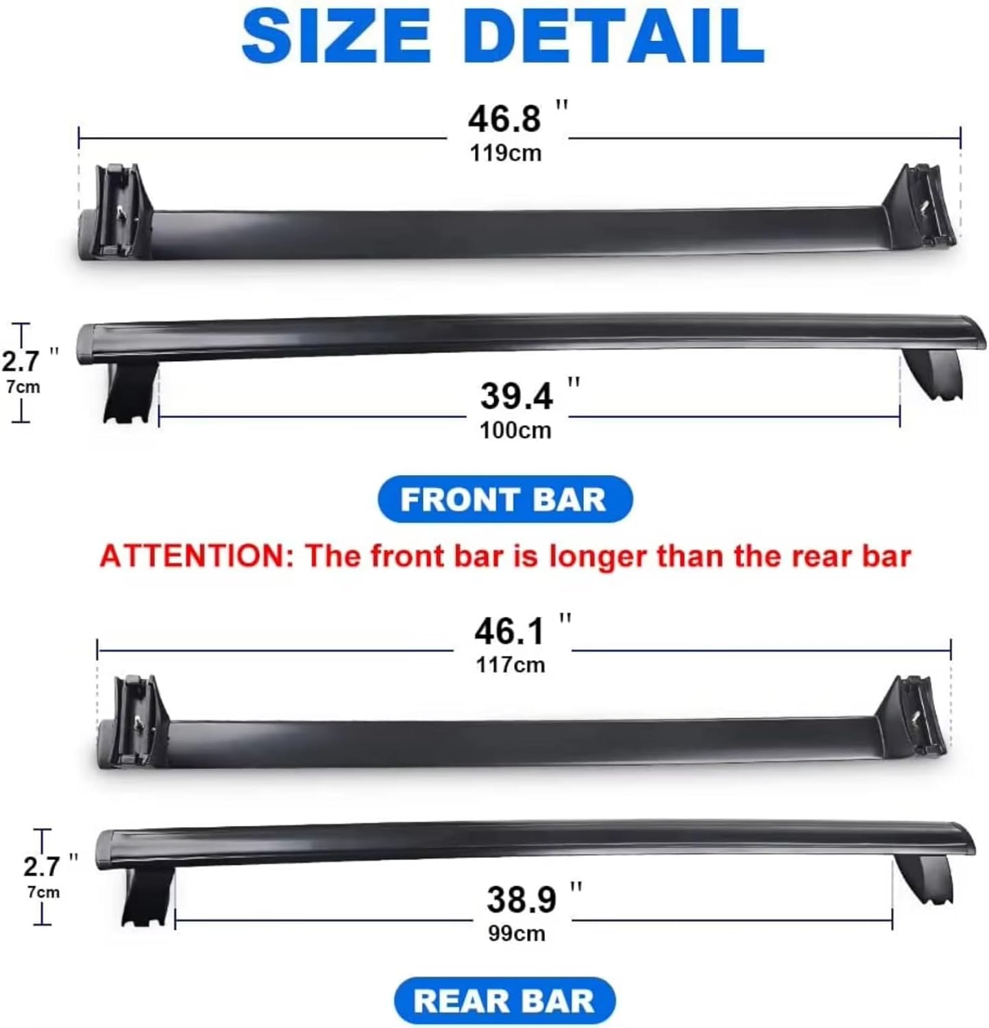 ルーフキャリア に適合する グランドに適合する チェロキー 2011-2021年式 ルーフラック 車用アクセサリー クロスバー 荷物