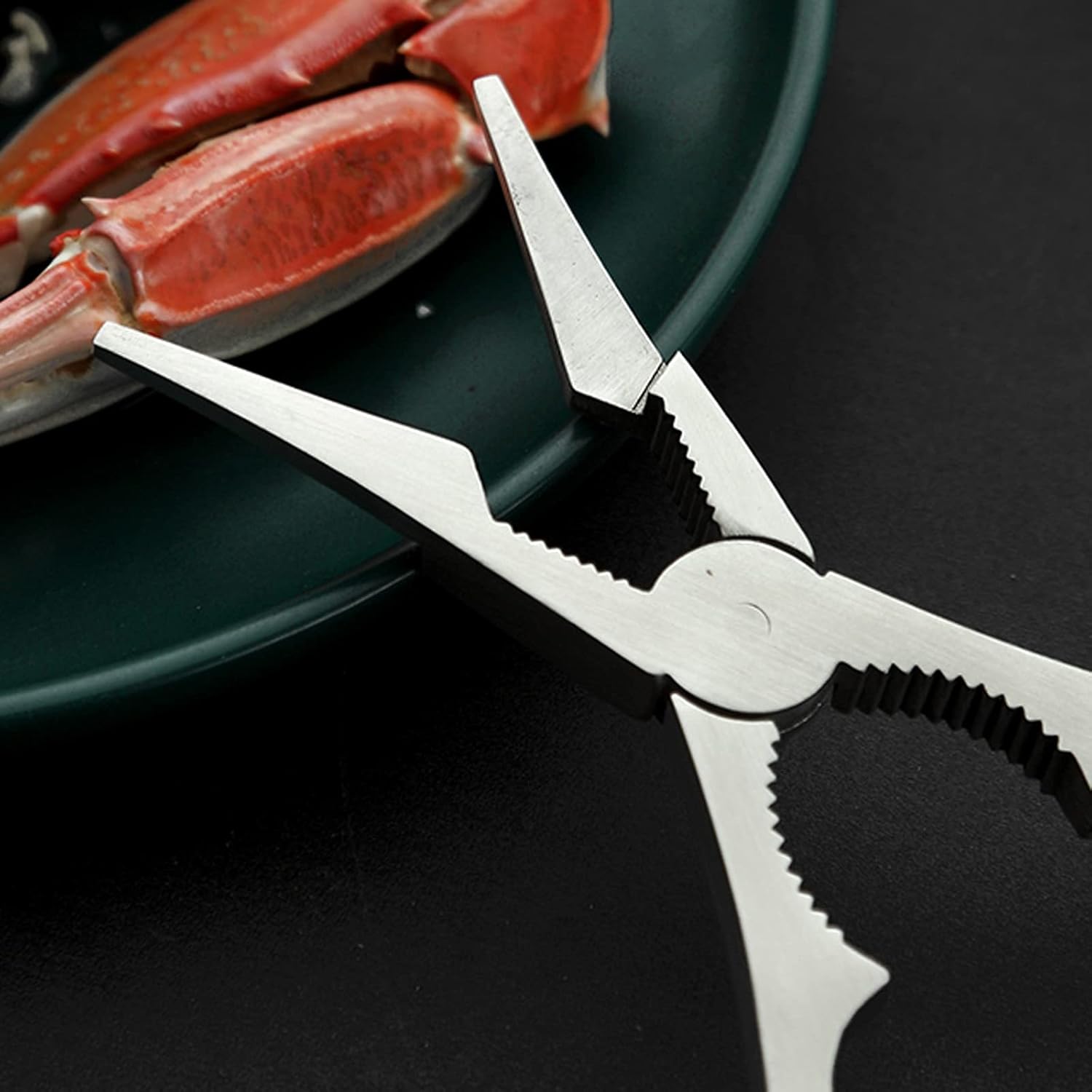 シーフード ツール シーフードツールロブスタークラッカーとピッククランカセットにはシーフードクラッカー、2つのシーフードフォーク、ピ