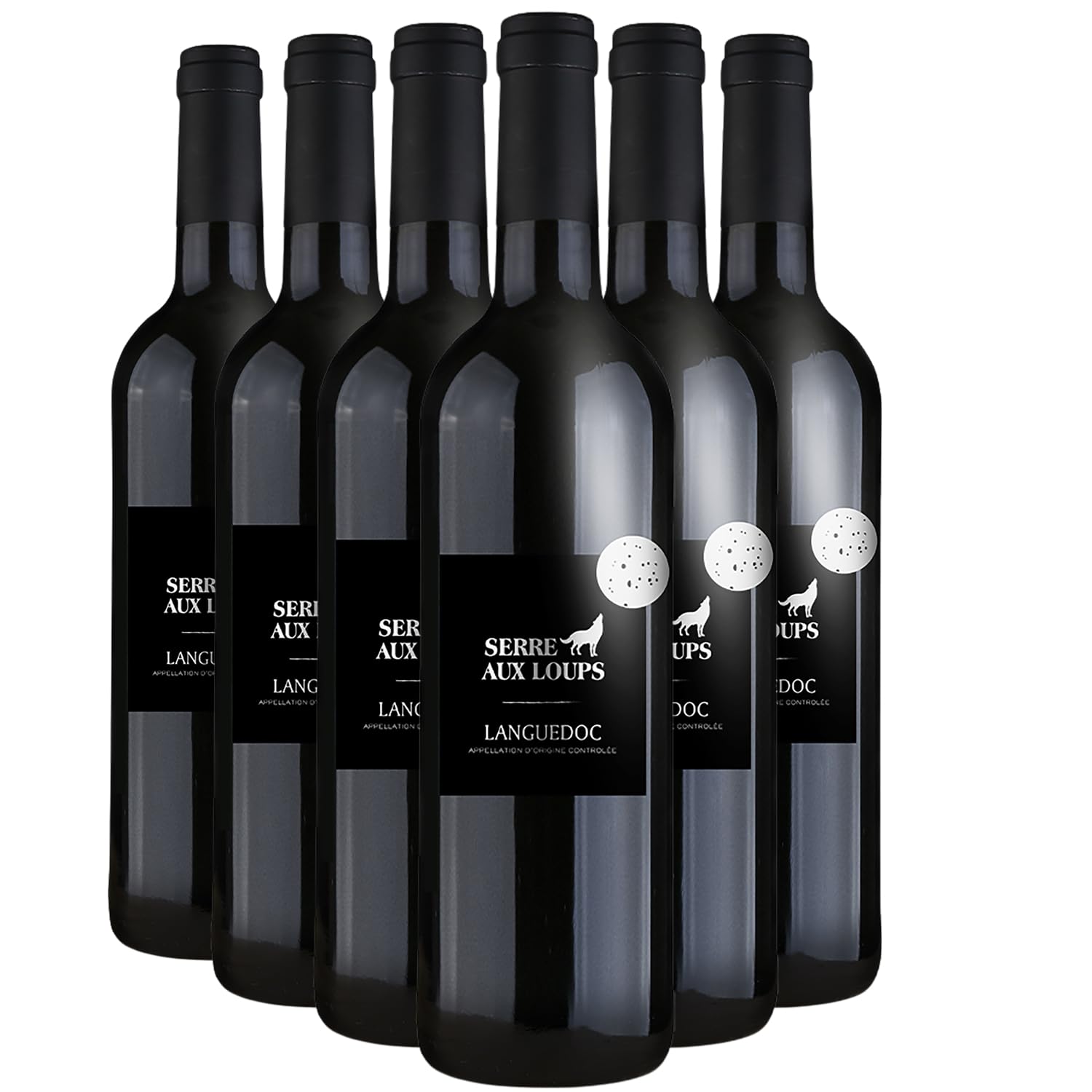 Languedoc - Rouge 2018 - Serre aux Loups - Vin Rouge du Languedoc - Roussillon (6x75cl)