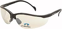 Vista 1 de Pyramex Venture II Bifocal Readers Safety Glasses Protective Eyewear, 2.5 Diopters, Amber