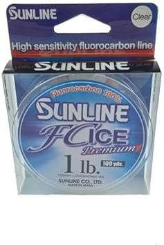 Sunline Flourocarbon Ice Premium 1 LB 100 yd Clear