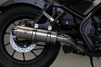 Amazon | レブル250 マフラー 2BK-MC49 2017年~2020年モデル対応 Amazon | レブル250 マフラー 2BK-MC49 2017年~2020年モデル対応