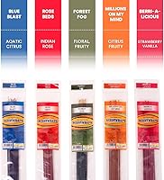 Vista 2 de Hem - Varitas de incienso – 10 aromas Veriety Pack 12 varitas cada uno – 11 pulgadas – 120 varillas en total – con soporte de aroma natural