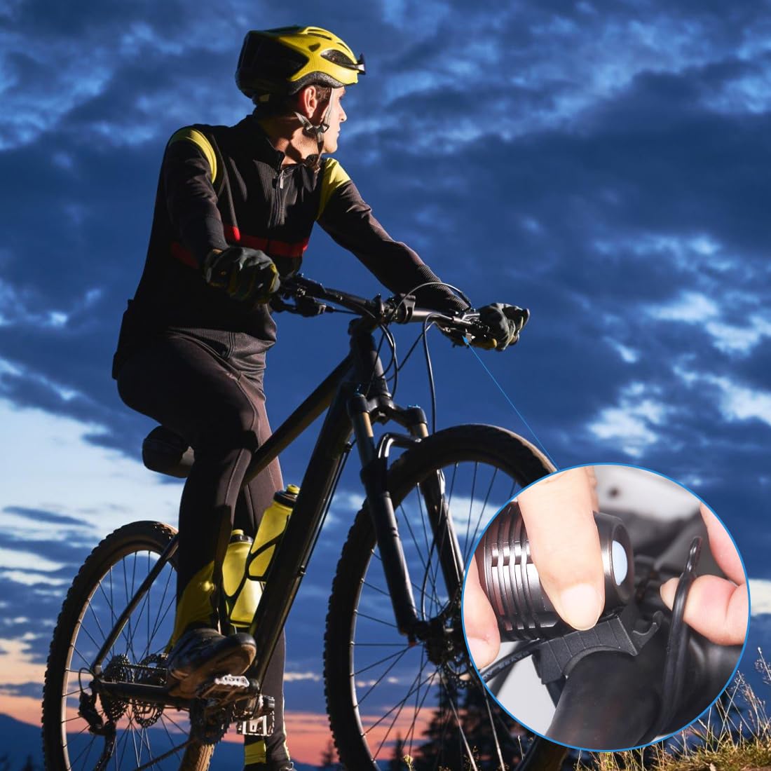 10 Cinturini In Silicone Per Luci Bici - Elastici Leggeri, Per Fissare Fari E Accessori - Ideali Per Ciclismo E Outdoor - Foto 5