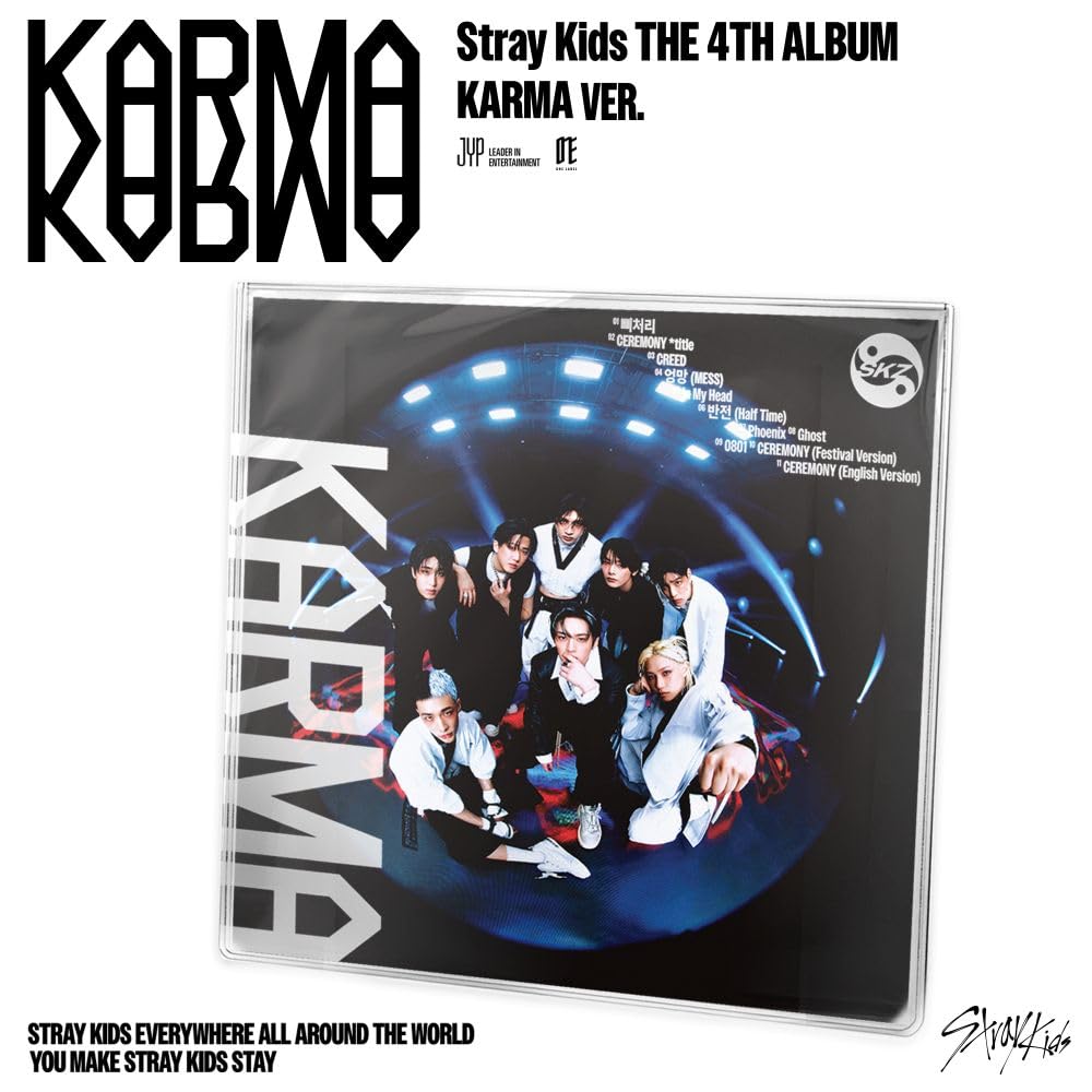 Amazon.com: Stray Kids 4th Full Album [KARMA] Limited Photobook