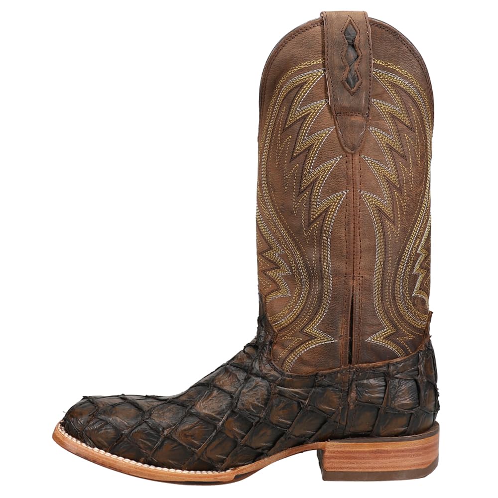 DurangoPremium Exotics™ Dark Bay Pirarucu Western Boot